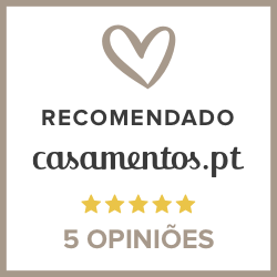 Recomendado pelo site casamentos.pt